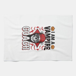 Paño De Cocina Diseño de camiseta vintage de cráneo de Halloween