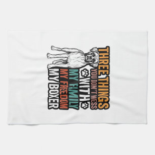 Paño De Cocina Diseño de camiseta vintage de libertad familiar de