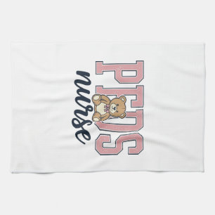 Paño De Cocina Diseño de camiseta vintage de osito de peluche de 