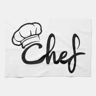 Paño De Cocina Diseño de Delantal Elegancia del Chef