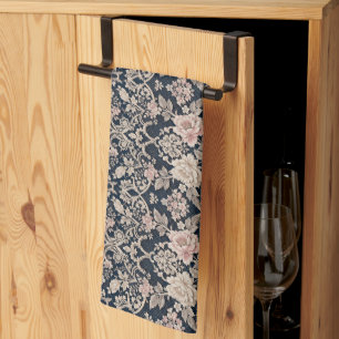 Paño De Cocina Diseño de encaje floral intrincado sofisticado