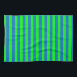 Paño De Cocina Diseño de franjas azules y verdes<br><div class="desc">Líneas horizontales de franjas azules y verdes sin inconvenientes Patrón de repetición Diseño Imprimir fondo</div>
