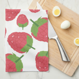 Paño De Cocina Diseño de fruta de frambuesa