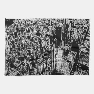 Paño De Cocina Diseño de Manhattan