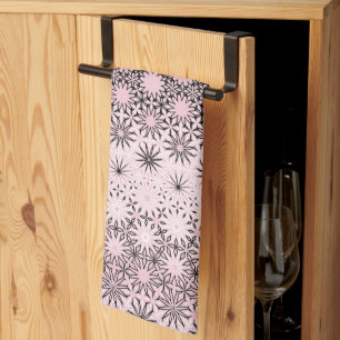 Paño De Cocina Diseño de metamorfosis rosa
