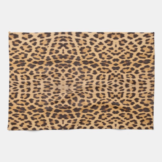 Paño De Cocina diseño de moda estilo salvaje safari estampado de  (Horizontal)