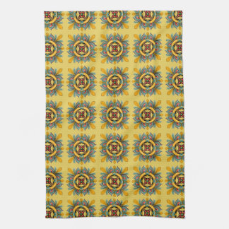 Paño De Cocina Diseño de mosaico de alta velocidad victoriano