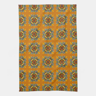 Paño De Cocina Diseño de mosaicos victorianos de Marigold