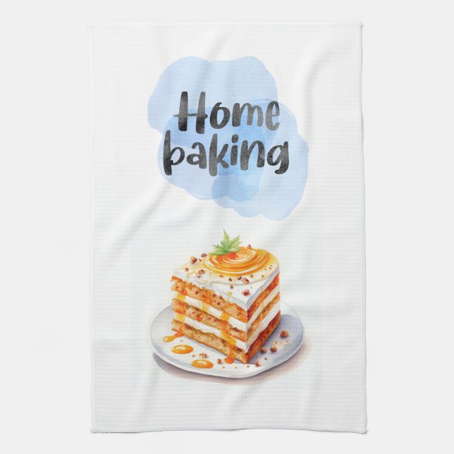 Paño De Cocina Diseño de pastel dulce (Vertical)