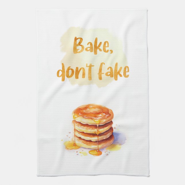 Paño De Cocina Diseño de pastel dulce (Vertical)