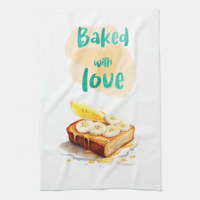 Paño De Cocina Diseño de pastel dulce (Vertical)