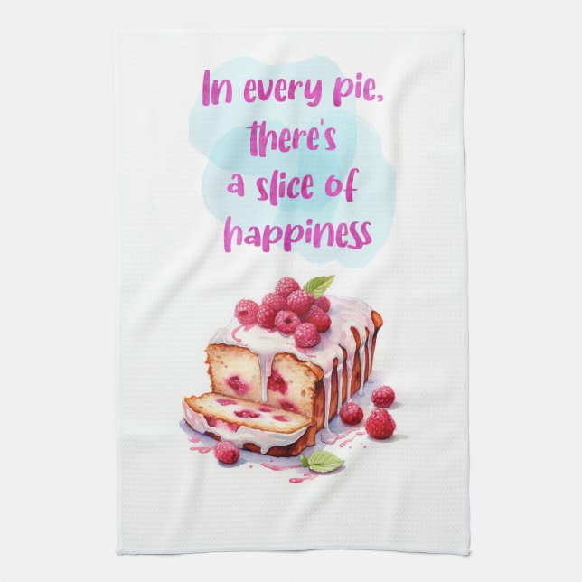 Paño De Cocina Diseño de pastel dulce (Vertical)