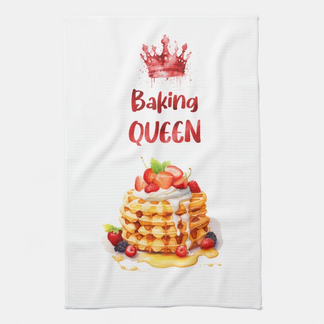 Paño De Cocina Diseño de pastel dulce (Vertical)