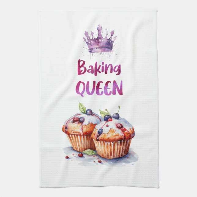 Paño De Cocina Diseño de pastel dulce (Vertical)