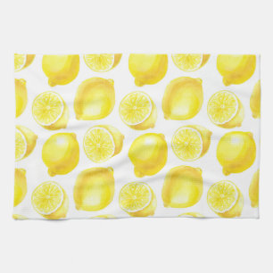 Paño De Cocina Diseño de patrones de lemones
