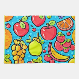 Paño De Cocina Diseño de patrones fructíferos