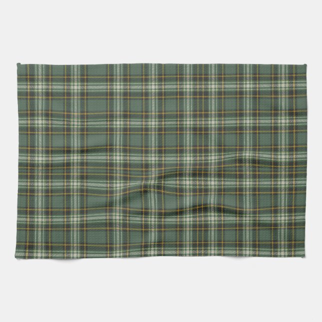 Paño De Cocina Diseño de plástico verde amarillo bonito (Horizontal)