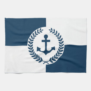 Paño De Cocina Diseño de temática náutica