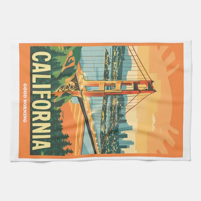 Paño De Cocina Diseño de vectores de captura de ojos de Cityscape (Horizontal)