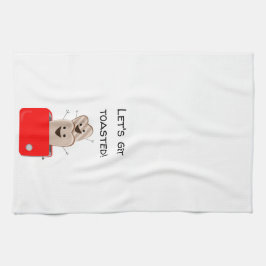 Paño De Cocina Diseño divertido de tostadas