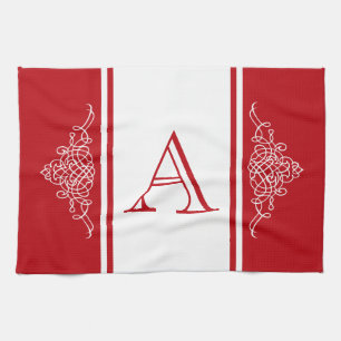 Paño De Cocina Diseño elegante en monograma