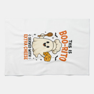 Paño De Cocina Diseño “Esto es Boo-Rito servido con queso extra”
