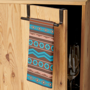 Paño De Cocina Diseño geométrico al estilo del suroeste de Camero