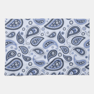 Paño De Cocina Diseño Intrincado de Estampado Floral Paisley