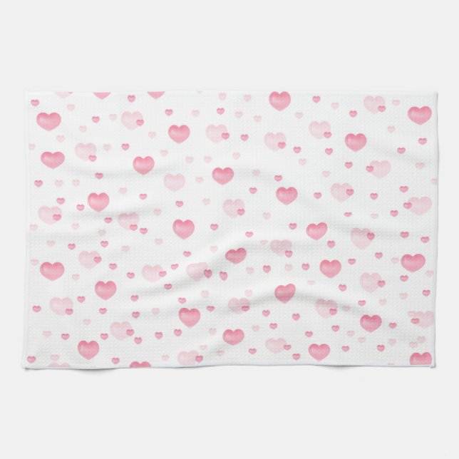 Paño De Cocina Diseño Mínimo Romántico Suave (Horizontal)