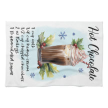 Diseño recetario de Navidades de recetas de chocol