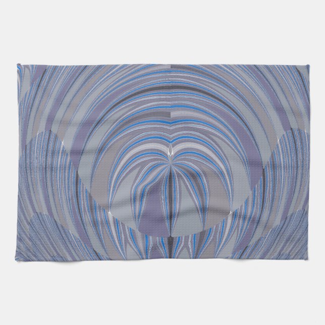 Paño De Cocina Diseño sin problemas de corazón grande (Horizontal)