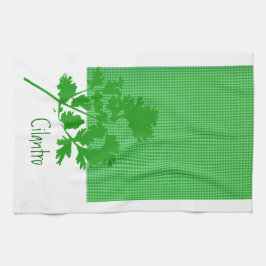 Paño De Cocina Diseños de la cocina del Cilantro de las especias