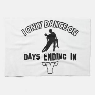 Paño De Cocina Diseños de la danza de salón de baile