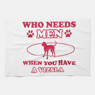 Paño De Cocina Diseños de la raza del perro de Vizsla