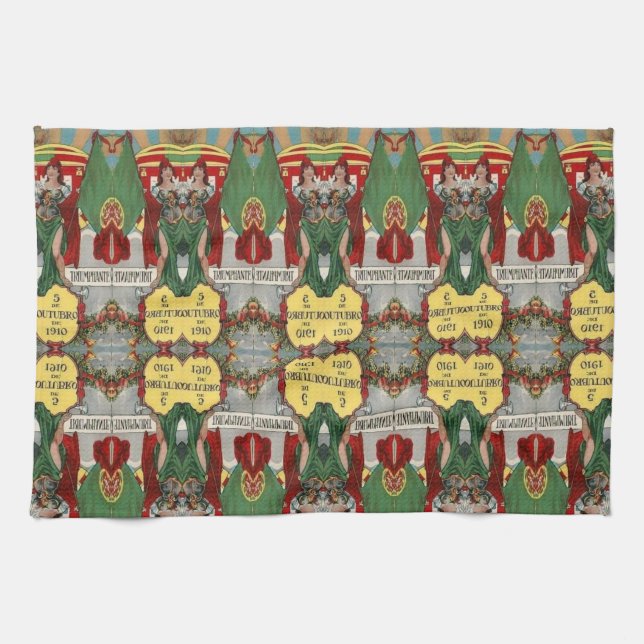 Paño De Cocina Diseños de Portugal (Horizontal)