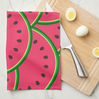 Paño De Cocina Diversión de verano colorida patrón de sandía