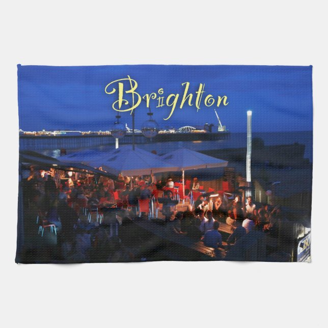 Paño De Cocina ¡Diversión en Brighton! (Horizontal)