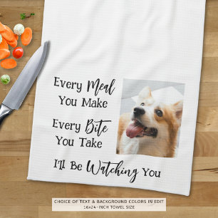 Paño De Cocina Divertido perro diciendo foto
