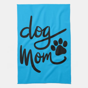 Paño De Cocina Divertido perro Paw Dog Mom