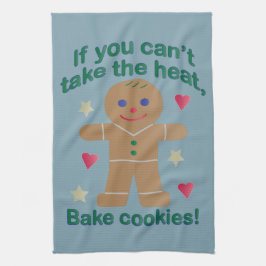 Paño De Cocina Divertido "Si no puedes tomar el calor" Hombre de 