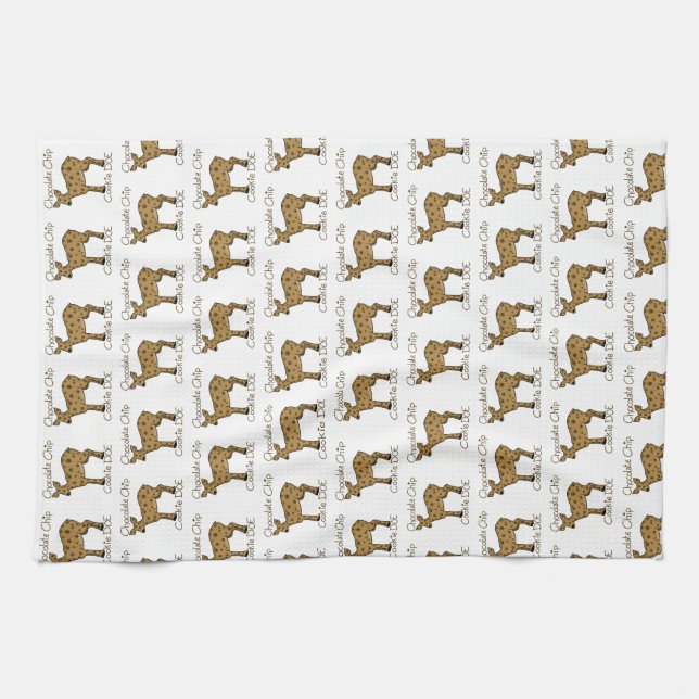 Paño De Cocina Doe de galleta de chocolate (Horizontal)