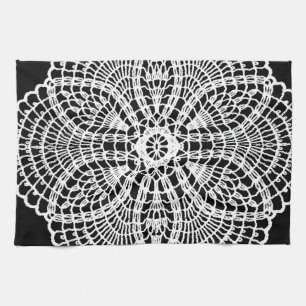 Paño De Cocina Doily Art