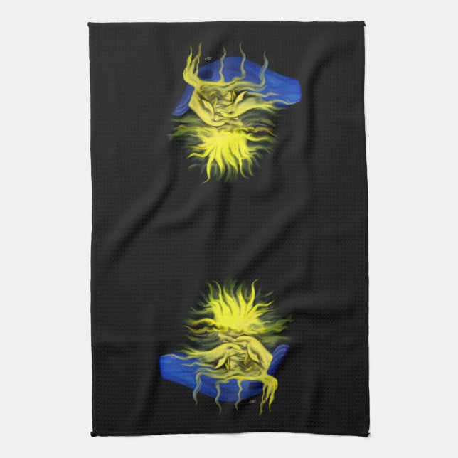 Paño De Cocina Dolphin Love (Vertical)