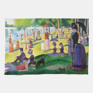 Paño De Cocina Domingo Por La Tarde En La Isla De La Grande Jatte