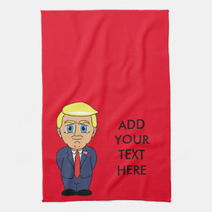 Paño De Cocina Donald Trump que parece presumido