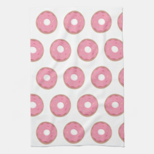 Paño De Cocina Donas con degradado rosa Sprinkles Panadería