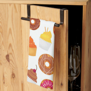 Paño De Cocina Donas y Cupcakes 