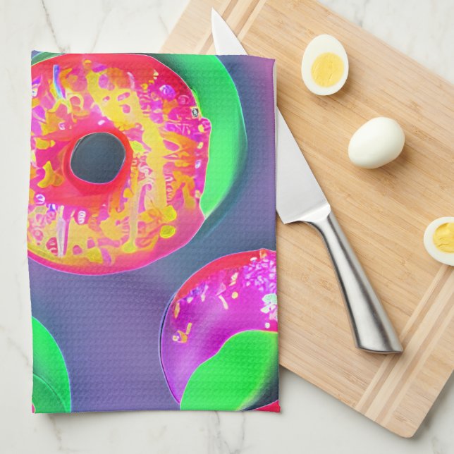 Paño De Cocina Donut Pop (Doblado Cuarto)
