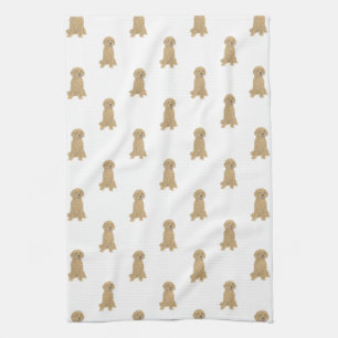 Paño De Cocina Doodle (Apricot Golden)