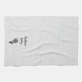 Paño De Cocina Doodle Daisy y la cita de Terrazzo